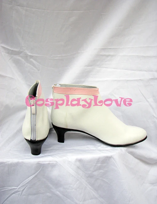 Mobile Suit Gundam Lacus Clyne Fllay Cosplay Shoes Boots Hand Made Custom-made For Halloween Christmas CosplayLove