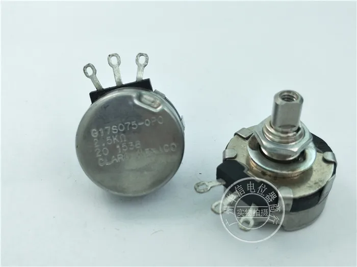 

Original new 100% G17S075-OPO 2.5K single potentiometer axis diameter 6.4MM (SWITCH)