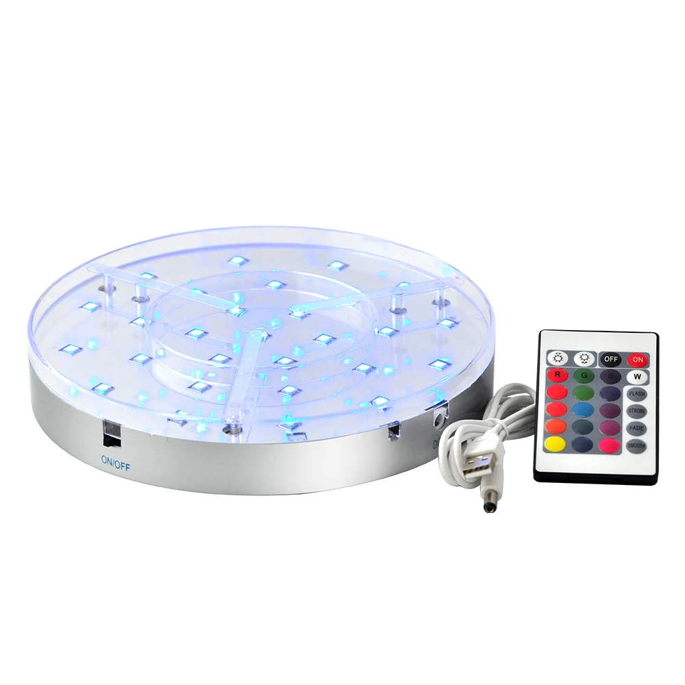 

20pcs/Lot Super Bright Rechargeable Multicolors RGB LED Under Table Light With One RF Remote For Wedding Events Table Lighting