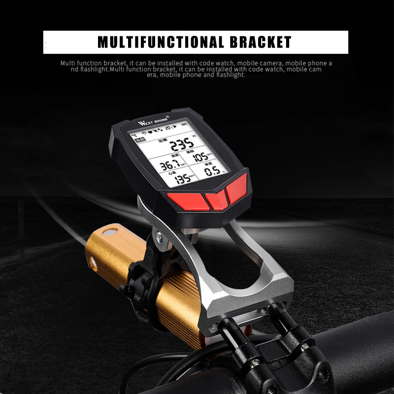 New Bike Mount Bracket Holder Bicycle Mount Bracket Handlebar Speedometer For GARMIN Bryton CatEye GoPro Flashlight