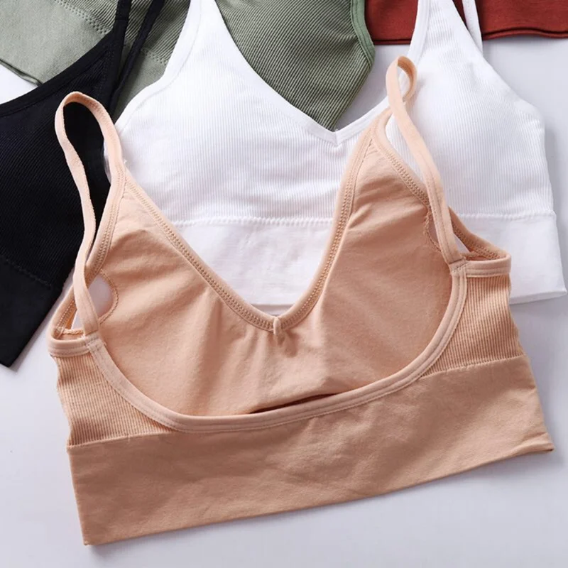 女性プッシュアップブラジャーブラジャーフィットネストップスブラジャー Bralette 女性のチューブトップ下着 Bralet