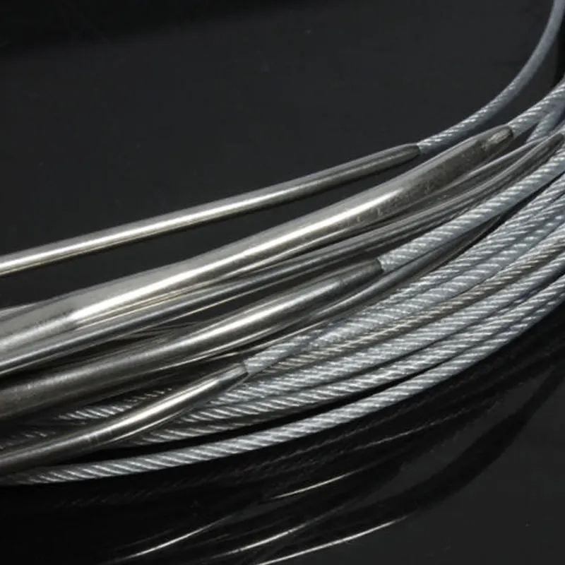 11Pcs 80cm ferri da maglia circolari ferri da maglia all'uncinetto in acciaio inossidabile perni per tessitura all'uncinetto strumenti per ricamo