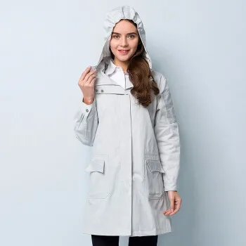 

Radiation protection suits men and women with tooling room trench coat SHD025 work clothes coat the control room