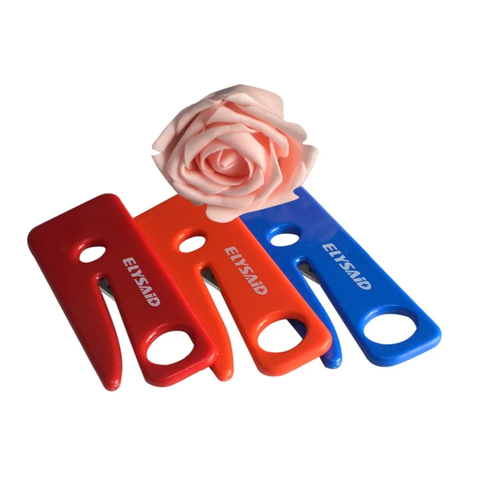 5 Buah Baru Merek ELYSAID Keselamatan Kursi Darurat Sabuk Pemotong Kelangsungan Hidup Luar Ruangan Mobil Melarikan Diri Menyelamatkan Jiwa Pisau Alat Saku Pertolongan Pertama