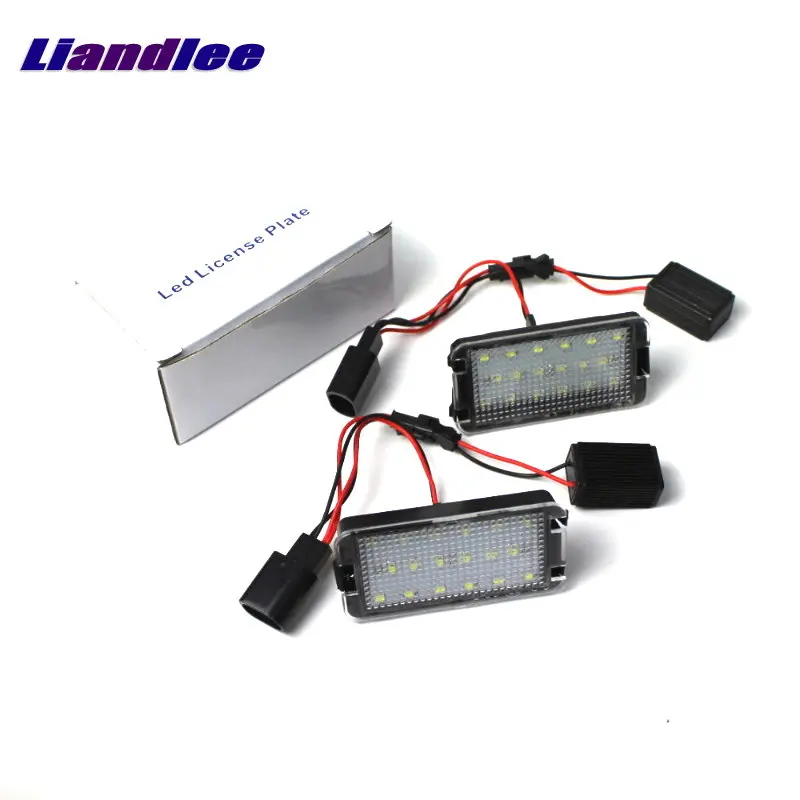 

Liandlee Car License Plate Lights For Seat Cordoba 1993~2008 Auto Number Frame Lamp Bulb LED Electronic Accessories