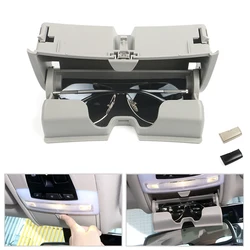 Car Dome Light Sunglasses Holder Glasses Case Cage Organizer Storage Box Special For BMW X5 X6 F15 F16 2014 2015 2016 2017