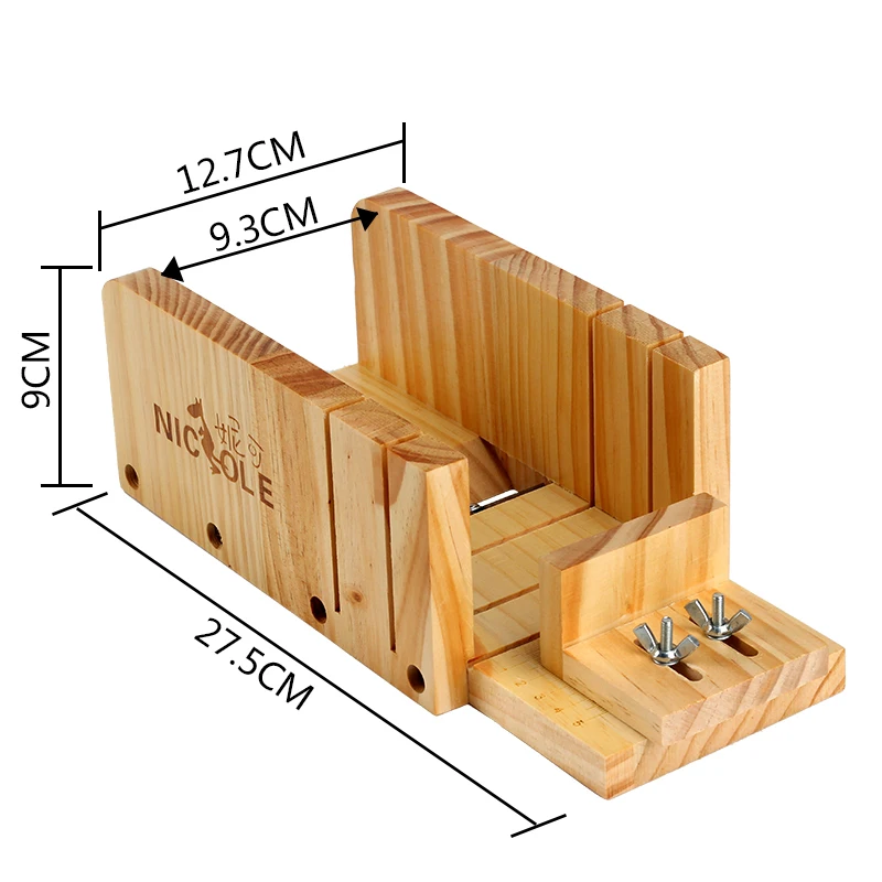 Regulowana drewniana urządzenie do cięcia mydła wielofunkcyjne narzędzie do cięcia i strugania Beveler do robienia ręcznie robionych mydeł