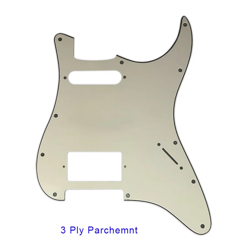 Pleroo-piezas eléctricas para guitarra, placa para rascar, para EE. UU., México Fd Strat, 11 agujeros HS PAF Humbucker