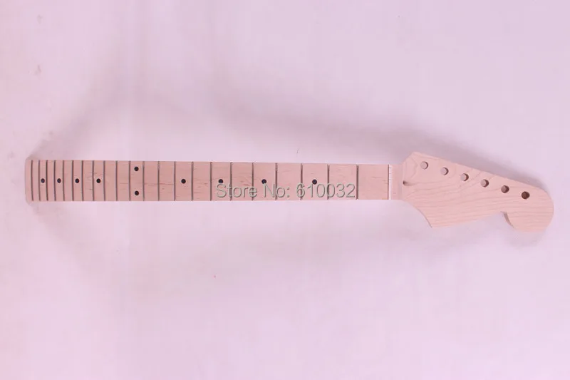 

one high quality Unfinished electric guitar neck maple made maple fingerboard 001#