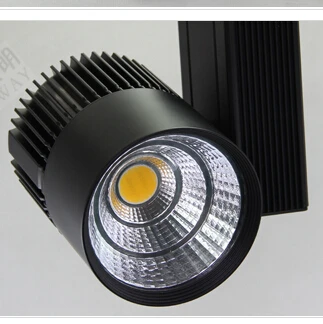 30W COB LED Track light clothing store LED rail light High Bright AC85-265V Free shipping