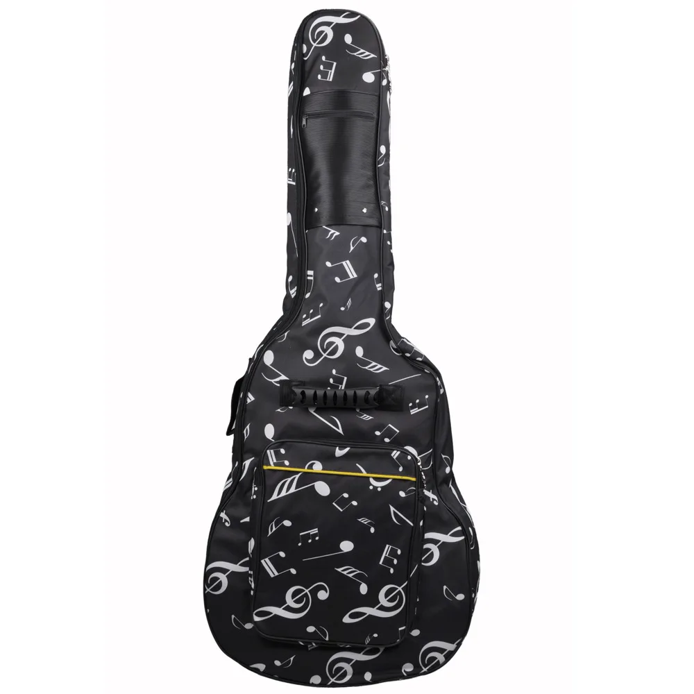 BATESMUSIC Water-resistant Oxford Cloth  Double Stitched Padded Straps Gig Bag Guitar Carrying Case for 40/41Inchs