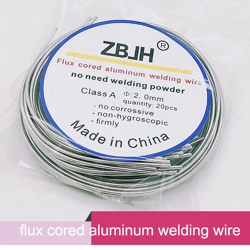 20PCS/bag aluminum-aluminum flux cored welding wire brazing rods 2mm*50cm