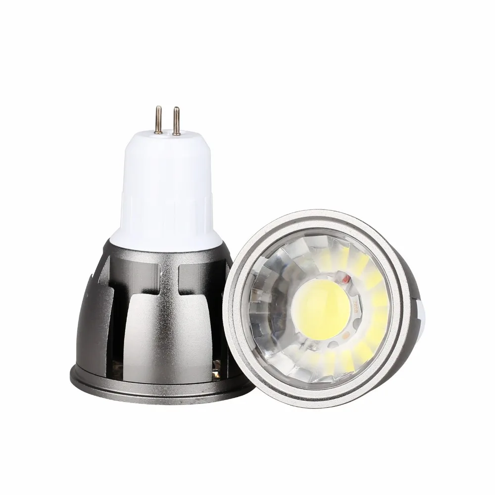 Foco LED COB ultrabrillante, lámpara de punto blanco frío y cálido, 6W, 9W, 12W, E26, E27, MR16, GU10, GU5.3, 12V, CA 220V, 110V