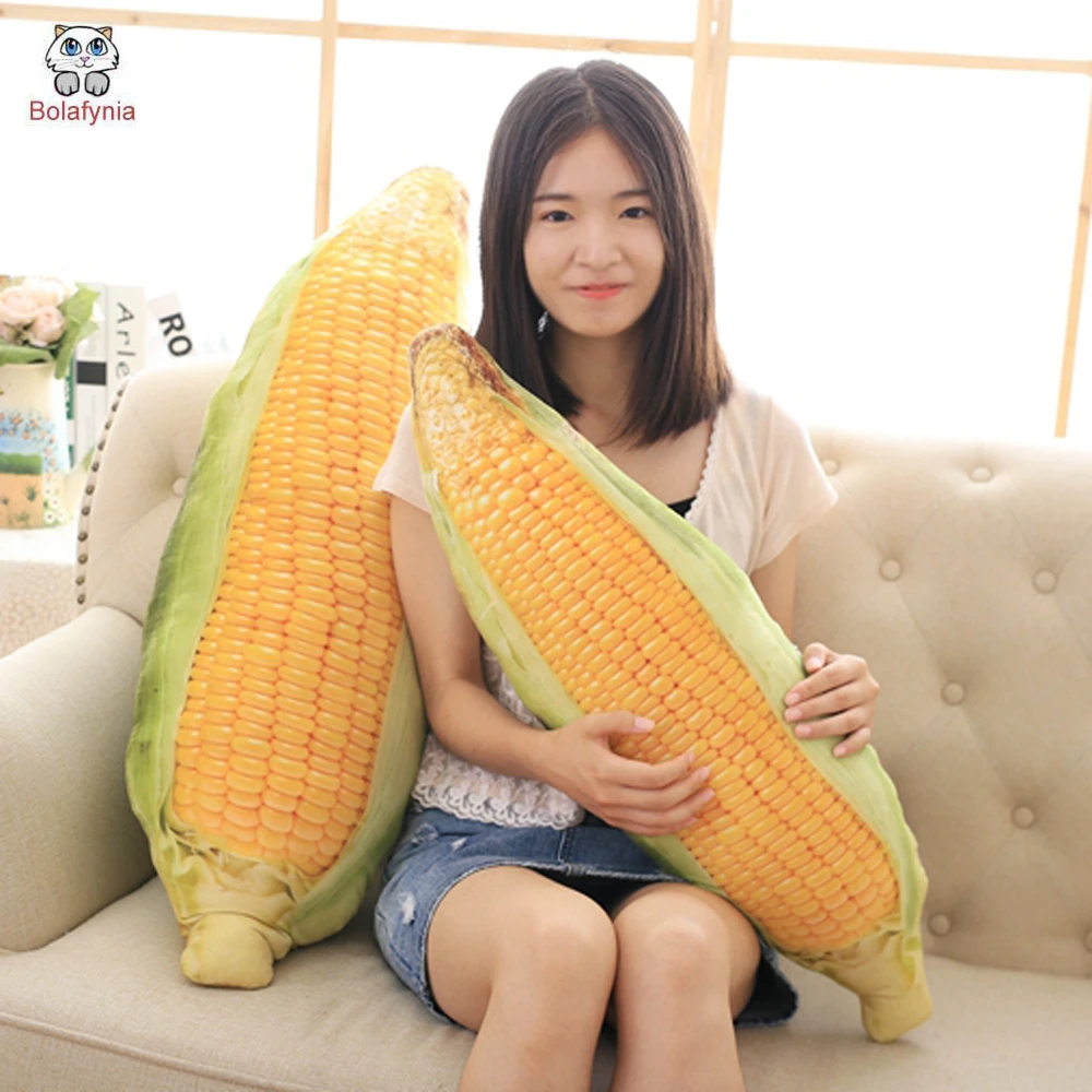 

Children Corn Simulation Kids Christmas Birthday Plush Stuffed Toy Gift Pillow