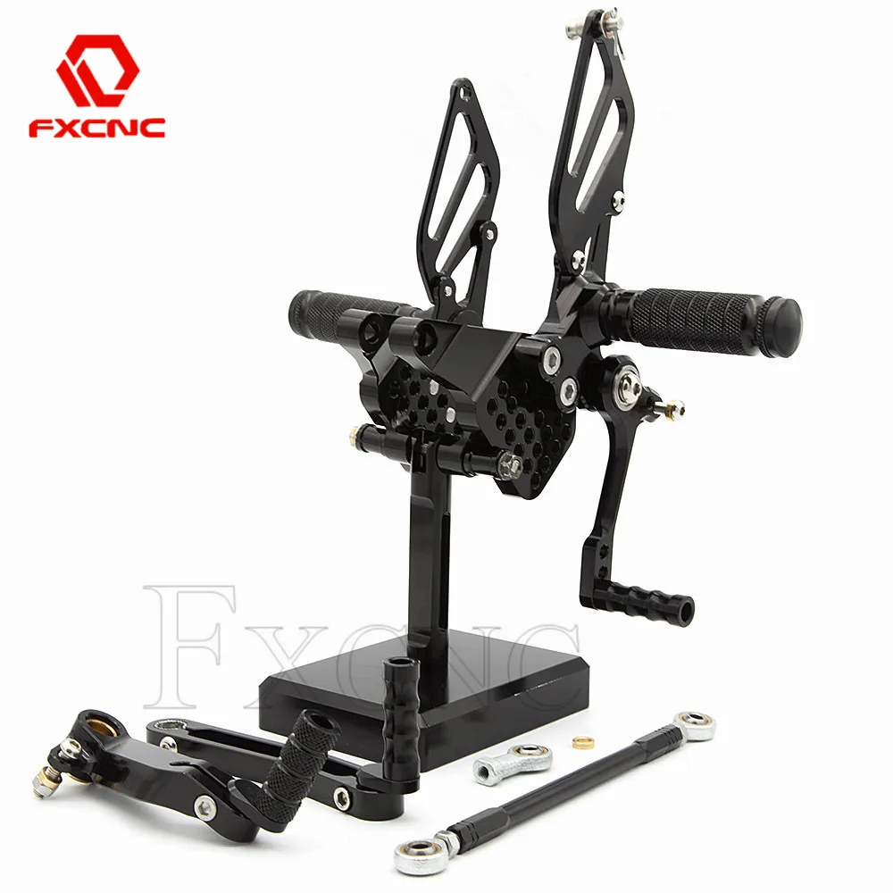 CNC Reversed Rearset Footpeg For Ducati 749 999 748 919 996 998 GP Shifter Adjustable Motorcycle Footrest Rear Set Foot Peg