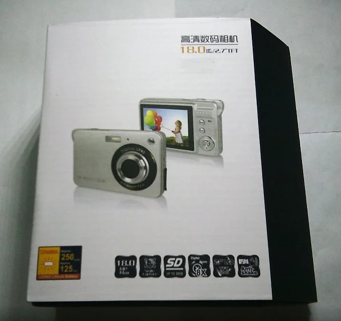 Cámara de vídeo Digital de 18MP, videocámara con Zoom 8x de 2,7 "HD DV 720P, cámara de fotos antivibración, regalo para niños