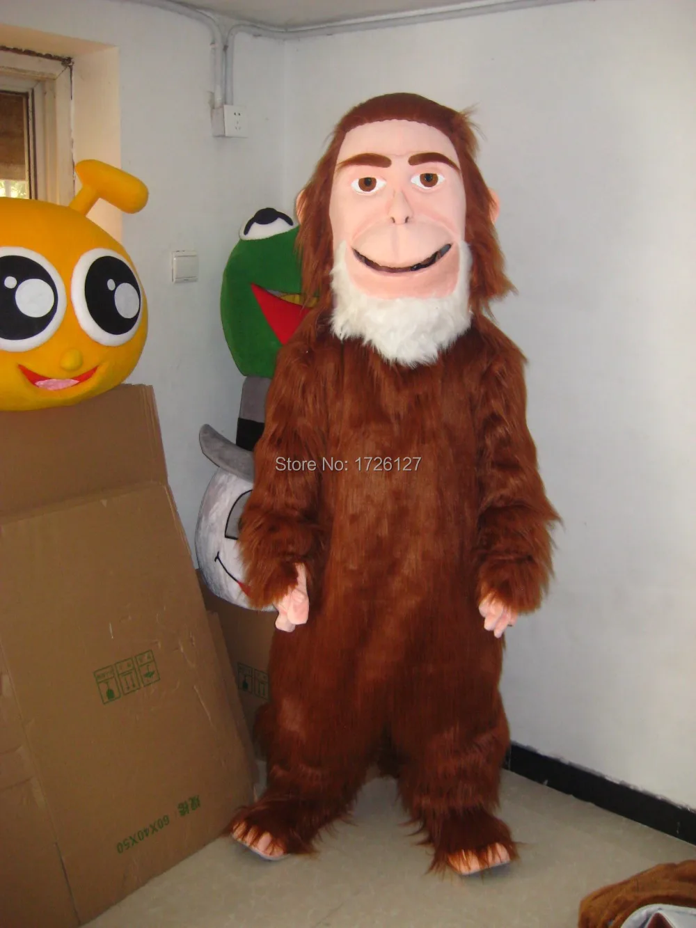 mascot big foot yeti geek savage mascot costume custom fancy costume anime cosplay mascotte theme fancy dress carnival costume