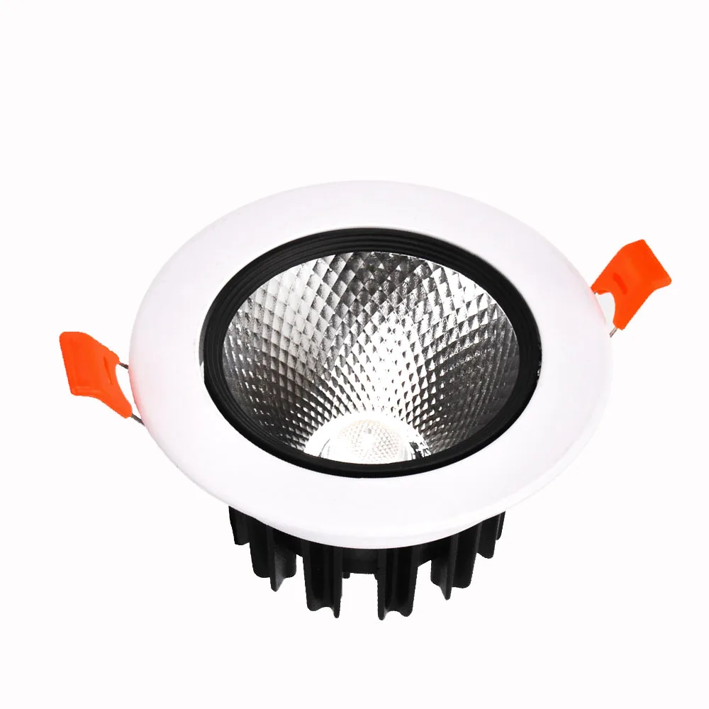 LED Downlight Dimmable 3W 5W 7W 9W 12W Round Recessed Lamp  AC220V AC110V  Bedroom Kitchen Indoor Spot Lighting Cold White Warm