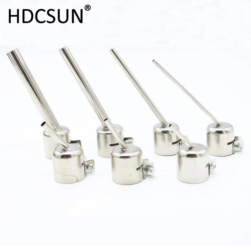 850/852 Series Hot Air Gun Nozzle Lengthen Type 45 Degree Tilt BGA Nozzle Welding Accessories For QUICK Yihua Atten 850 862D