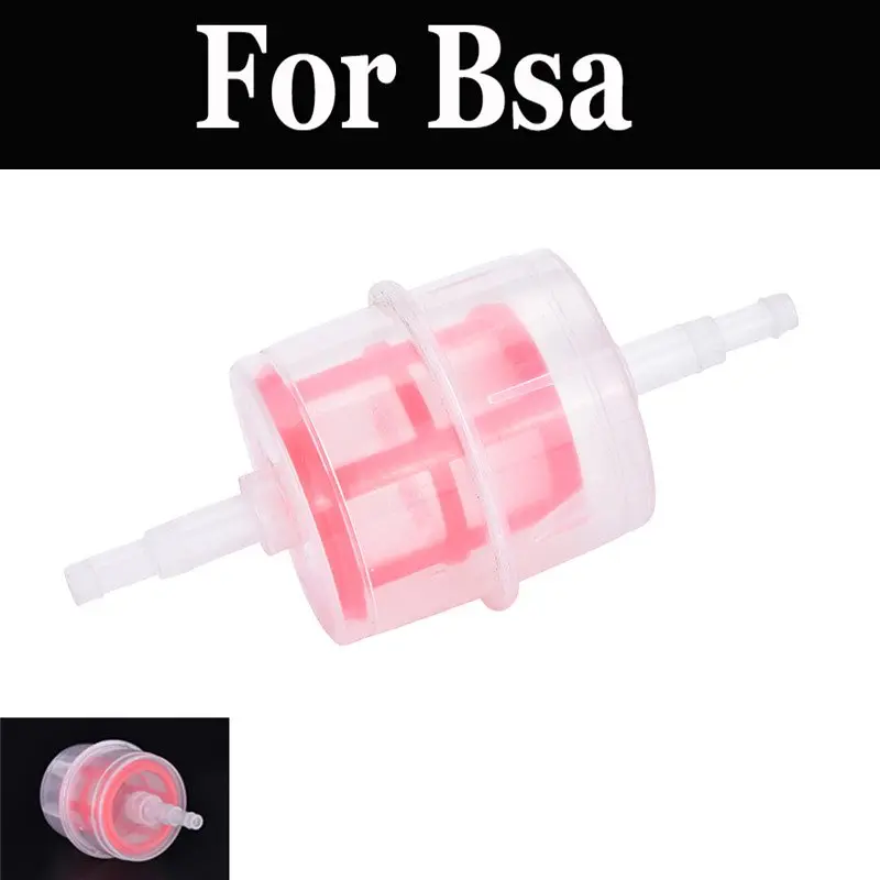 1pc 6mm 8mm Auto Parts Fuel Filter For Bsa A10 A65 A65s B25 B44 Fury 350 Royal Star 500 650 Victor 441 Thunderbolt