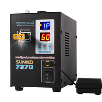 SUNKKO 737G Spot Welder Double Pulse Intelligent Precision Welding Machine For 18650 Lithium Battery Welding 1.5KW Spot Welders