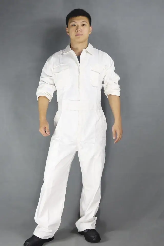 Men 100% cotton work jumpsuit Repairman tooling one piece pants plus size singer costumes Male Work Wear uniforms Coveralls 0904