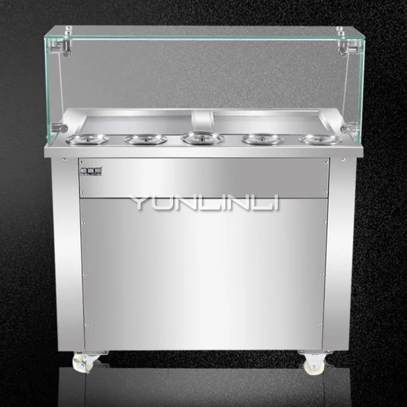 Máquina comercial de iogurte máquina de mistura de sorvete/sorvete de mesa dupla dispositivo de agitação