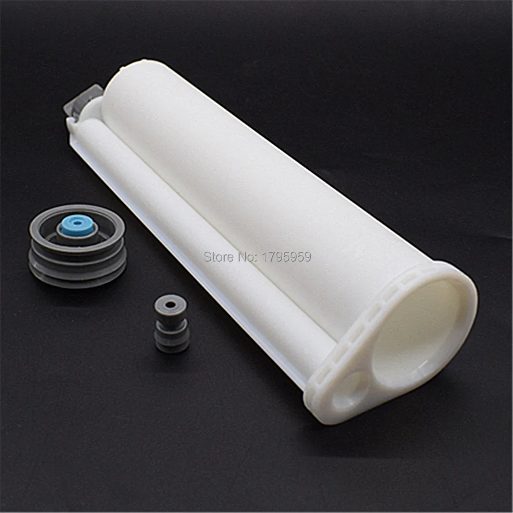 75ml Two Component Epoxy Resin Dispenser Glue Tube 10:1 Empty Dual Cartridge AB Epoxy Gun Cartridge for 75ml 10:1 Glue Gun Tools