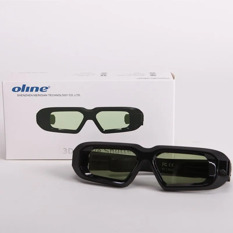 New usb chargeable RF Bluetooth shutter 3D glasses for EPSON Projector TW5200/6600/5300/5210/5350