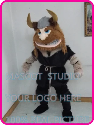 mascot  viking man mascot costume custom cartoon character cosplay fancy dress mascotte theme