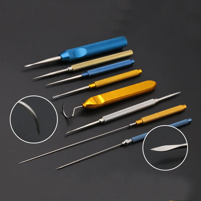 Facial Line Carving And Cutting Device Opening Device Buried Line Guide Beauty And Plastic Surgery Instrument Straight Pointed