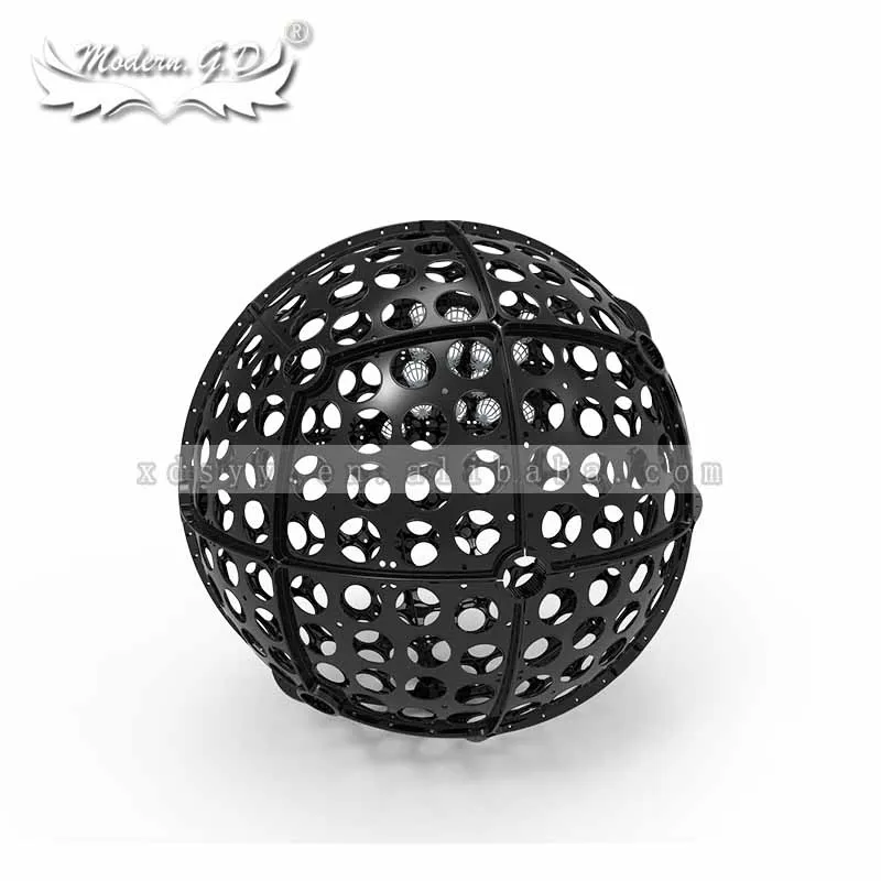 Good quality plastic landscaping flower ball planter decoration