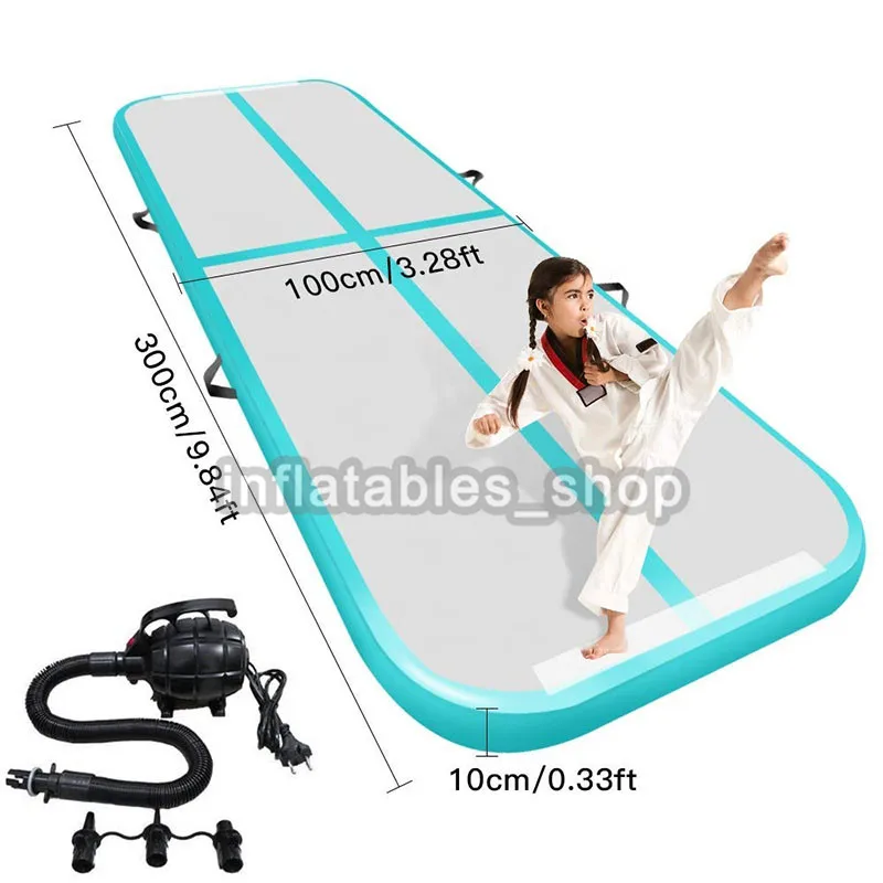 

Inflatable Gymnastic Airtrack Tumbling Yoga Air Trampoline Track For Home use Gymnastics Training Taekwondo Cheerleading