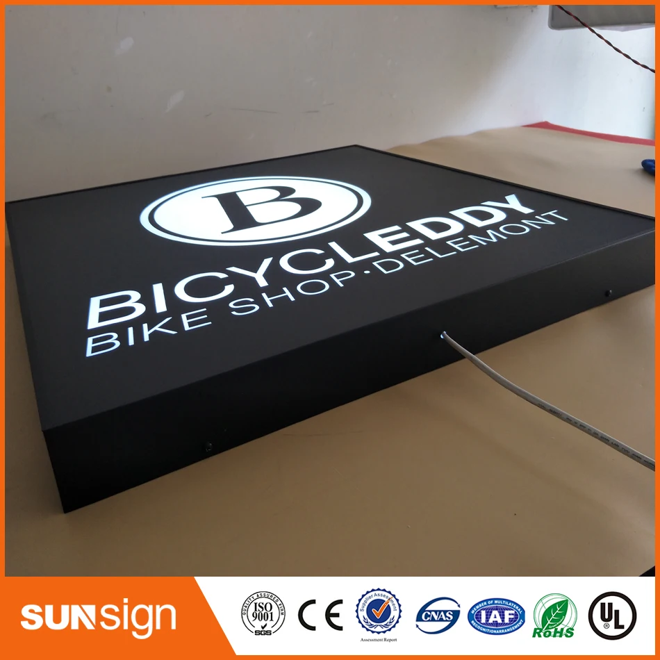 Señal de letras led,