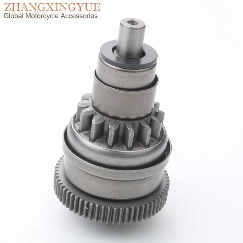 Starter Motor Clutch Gear for PIAGGIO Liberty Rst Sport Ptt Eu 2 50 Fly 50 Typhoon E3 Ch 50cc 2T 14T/63T 82531R 100254670