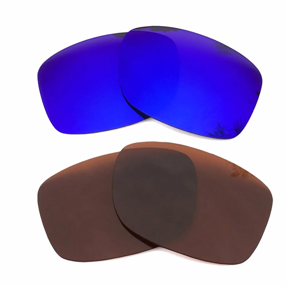 

Purple Mirrored & Brown Polarized Replacement Lenses for Jupiter Squared Frame 100% UVA & UVB