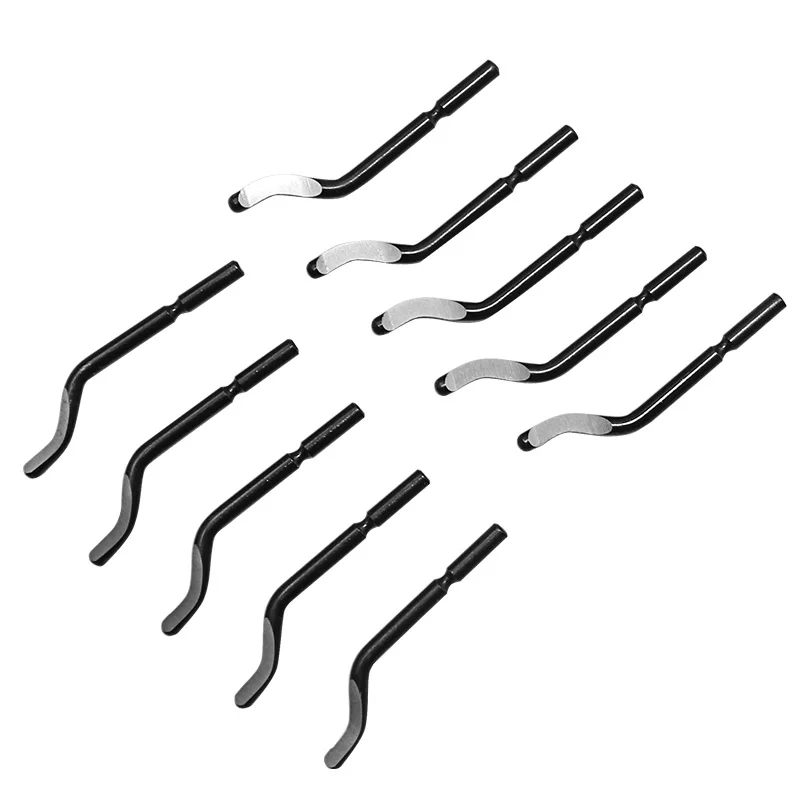 Professionale Burr Guarnizioni Taglierina NB1100 Tenuto In Mano Portatile Sbavatura Strumento di Bordo La Rimozione di Strumenti/10pcs BS1010 Lama di Ricambio