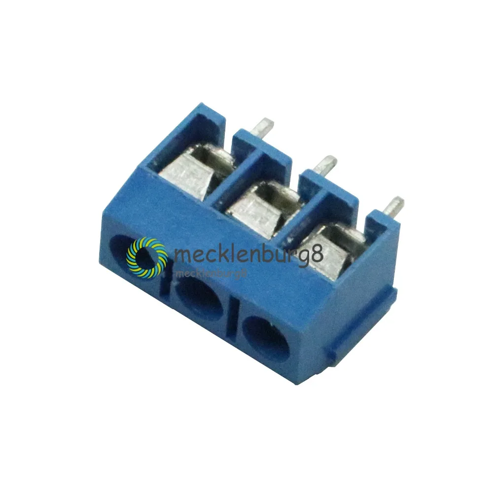 10 pieces. KF301-3P 5.08 mm 3 Pin Connection Terminal Screw Terminal Connector