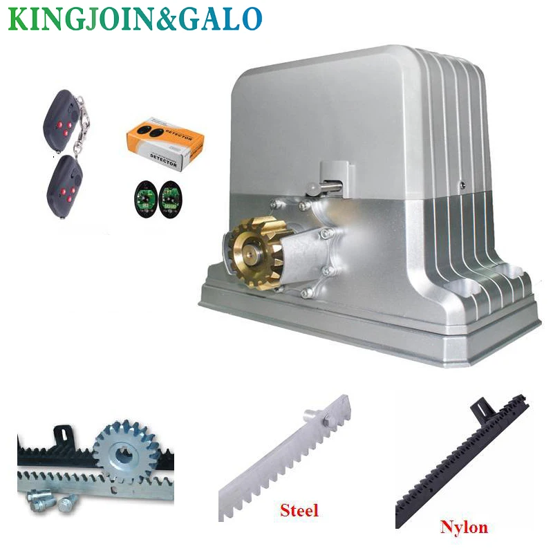 Automatic Sliding Gate Opener and electric gate motor(1 motor+4 meter rack+1 sensor)