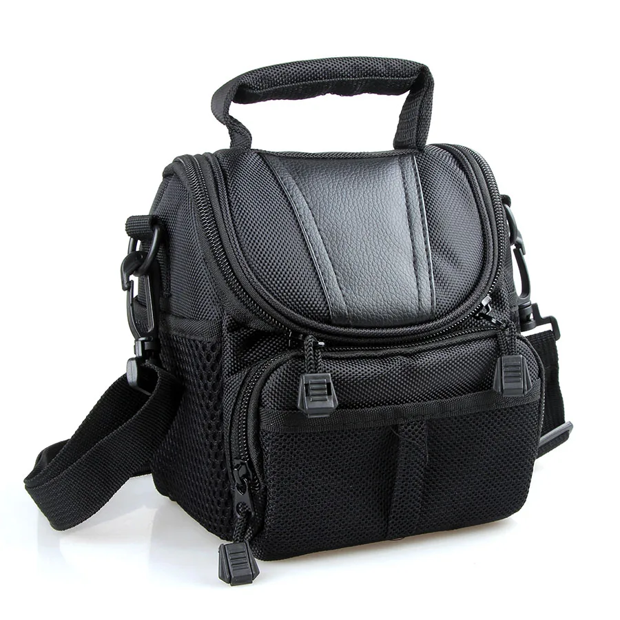 حقيبة كاميرا لكانون SX500 SX60 SX50 SX40 G15 G16 G1X المتمردين T4i T3i T2i 650D 600D 550D 500D 1100D (18-55 عدسة) الملحقات