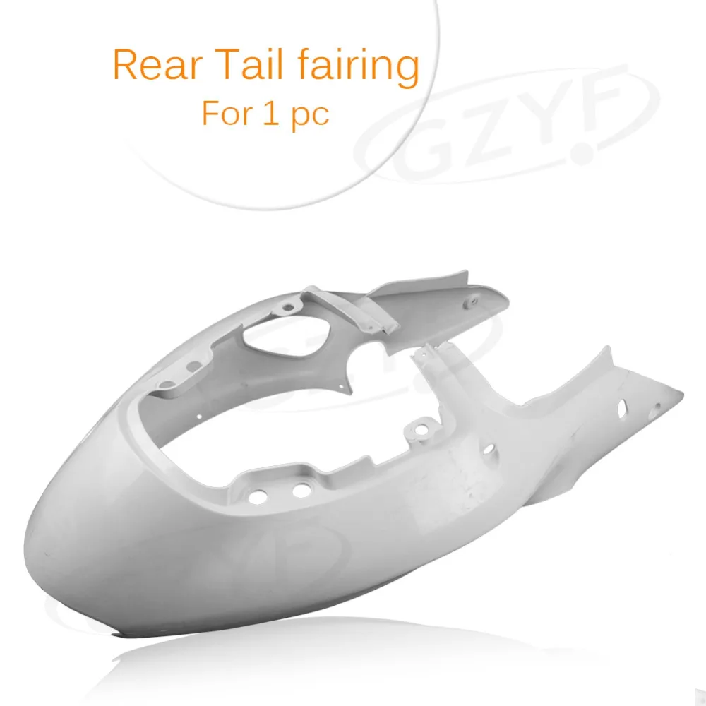 

Unpainted Tail Rear Fairing Parts for Suzuki 1997-2007 Hayabusa GSX1300R GSXR1300, ABS Plastic