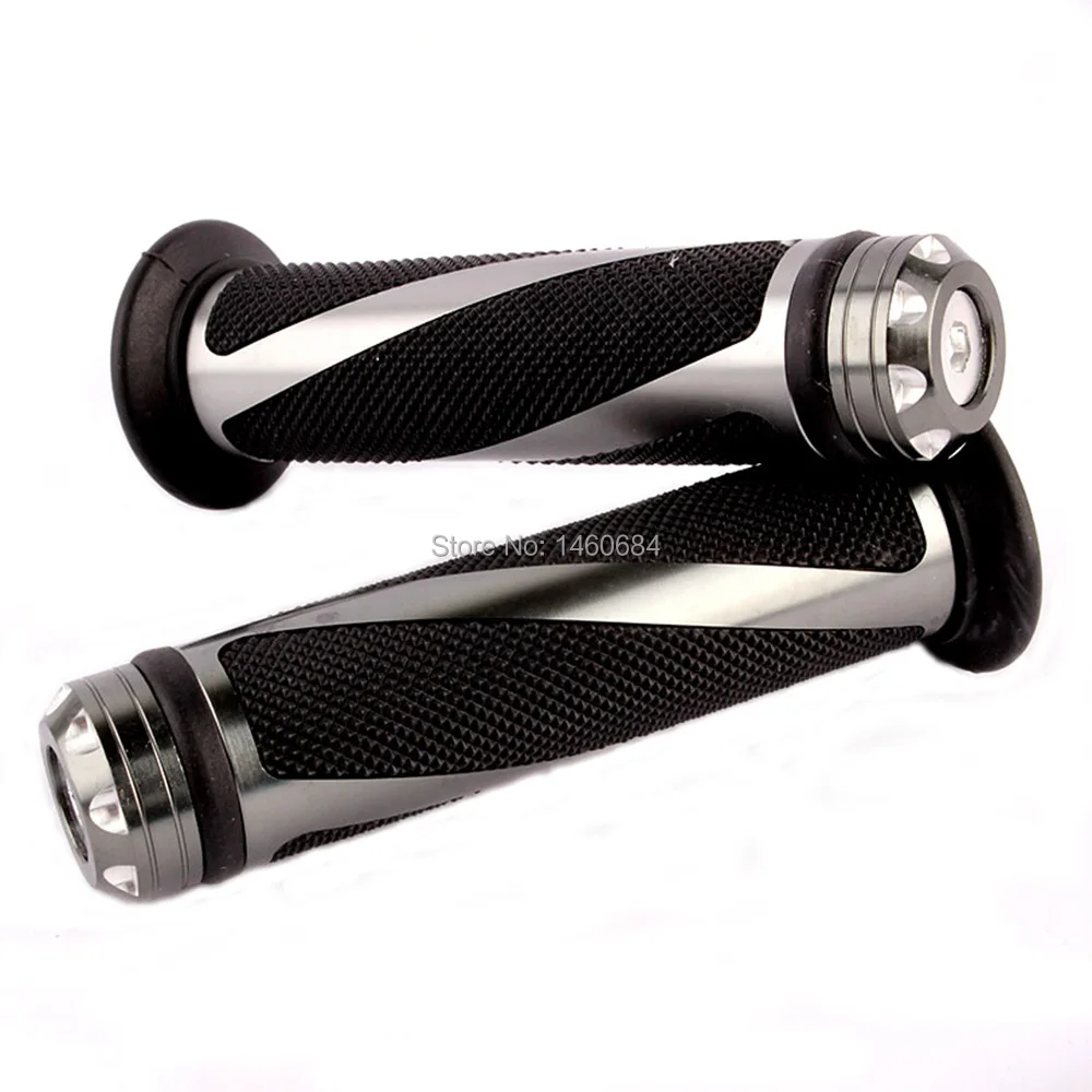 Motorcycle Left Handlebar 22mm and Twist Throttle 25mm Handles Grips for Motocross Dirt Bike