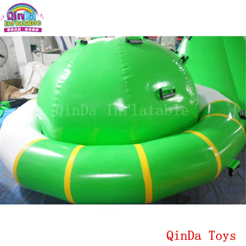 Free Air Pump Water Sport Toys Floating UFO Inflatable Water Saturn For Sale