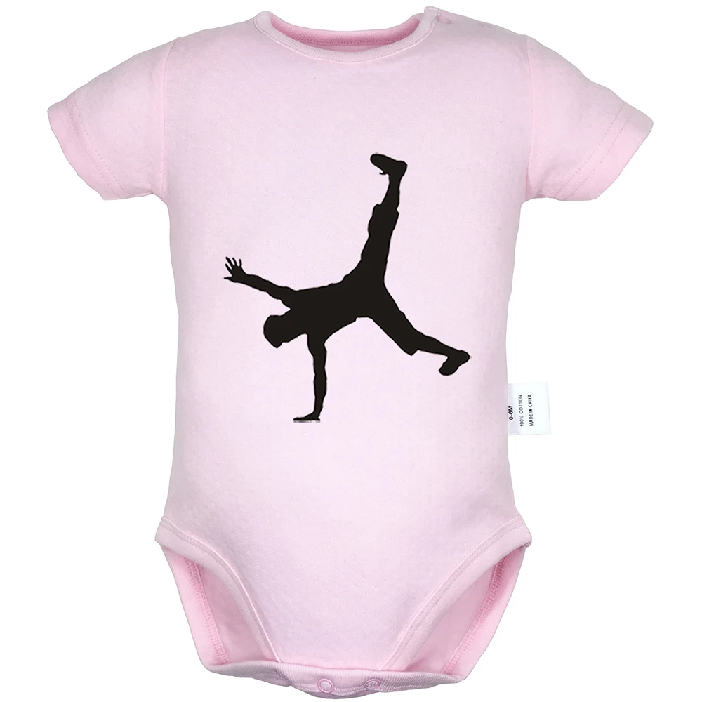 Cool Street Hip Hop Silhouette kid Boy graffiti Rock Band Design Newborn Baby Boy Girl Outfits Jumpsuit Infant Bodysuit Clothes