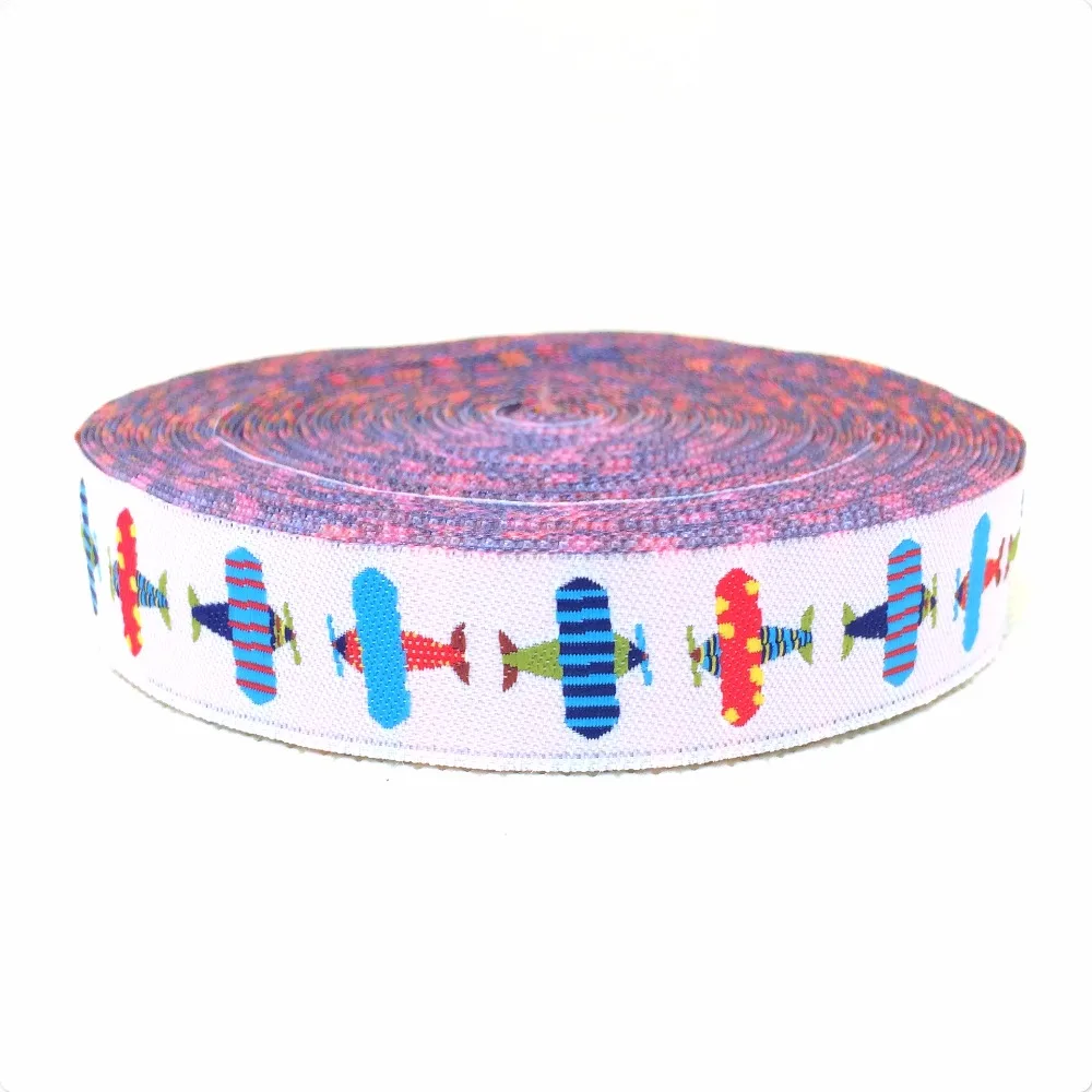 ZERZEEMOOY wholesale 5/8'' (16mmx10yards) 100% Polyester Woven Jacquard Ribbon colour plane lace