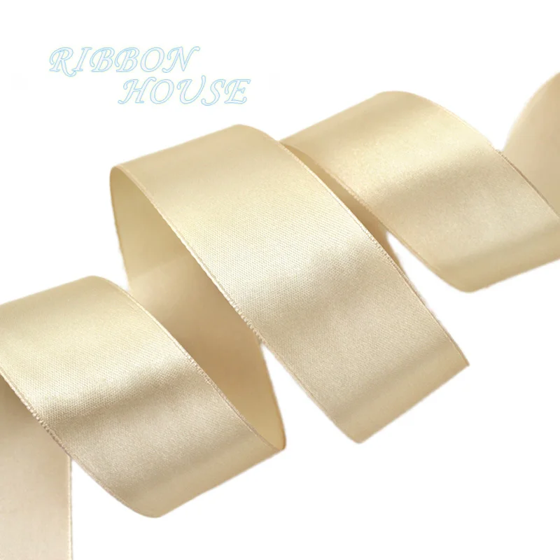 (25 yards/roll) Satin Ribbon Single Face Webbing Decoration Gift Christmas Ribbons (20/25/40/50mm)