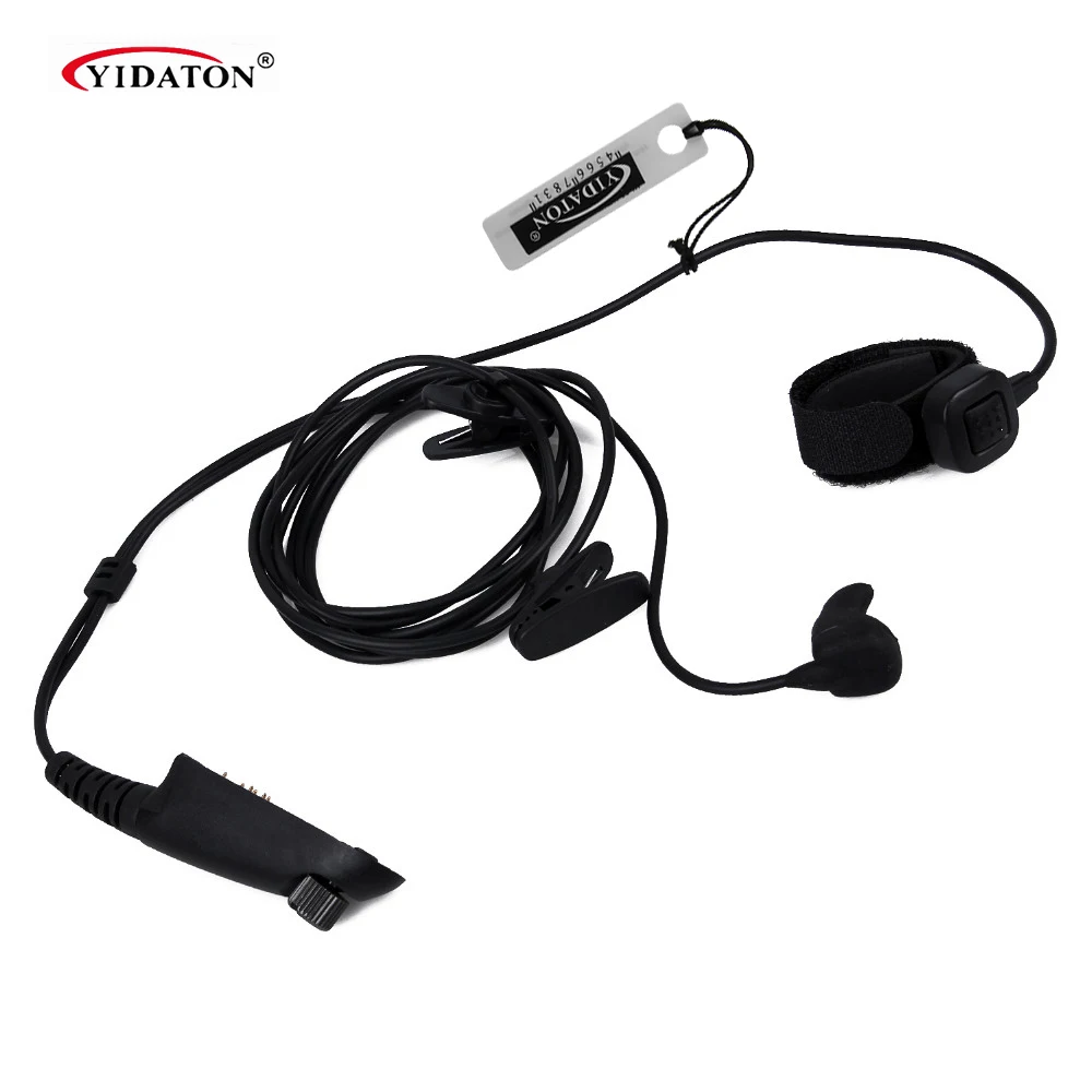 

Ear Bone Earpiece for Motorola Radio GP328 GP338 GP340 GP380 HT1250 PRO5150 PTX 760 PTX780 Finger PTT Headset for Two Way Radio