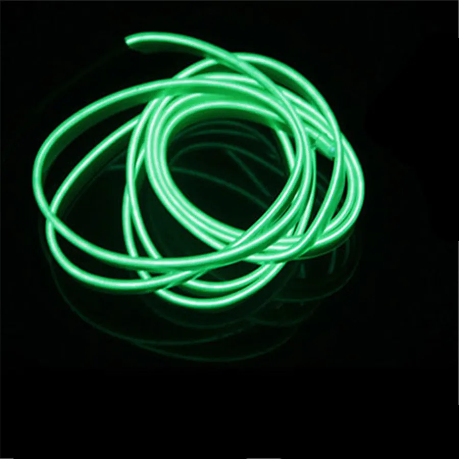 

JXF LED Strip Flexible Neon atmosphere EL Wire Rope Tube Neon light For Car interior light With controller1-5M