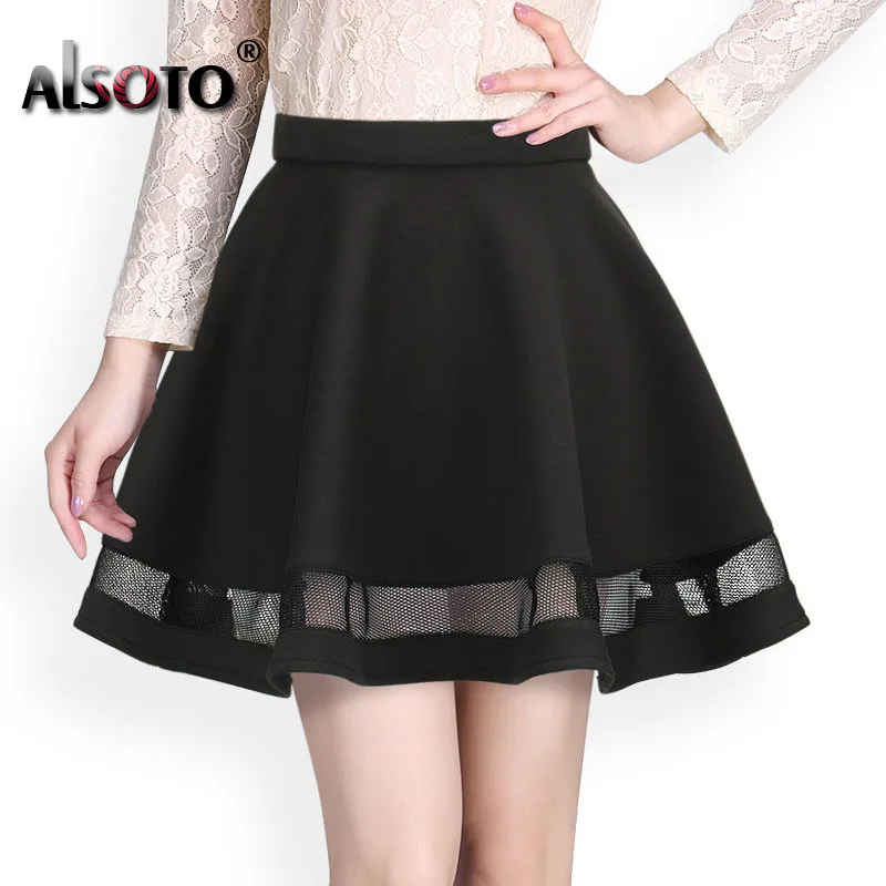 2024 Summer women skirt Fashion elastic faldas ladies midi skirt Sexy Girls mini Pleated skirts saias etek jupe Korea clothes