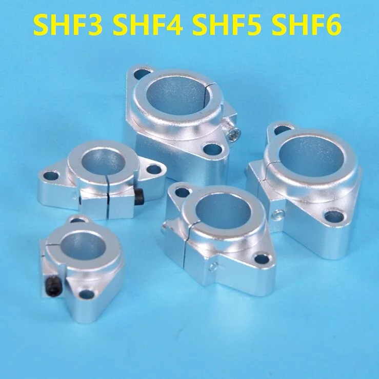 

SHF3 SHF4 SHF5 SHF6 6mm linear bearing shaft support for linear rod rail shaft DIY XYZ table CNC router 3d printer